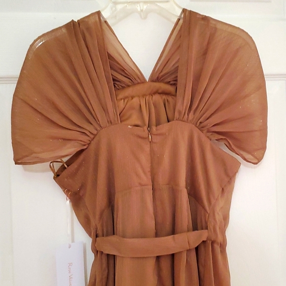 Long Flaring Jumpsuit by Rose Velvet, Size S - Picture 10 of 12